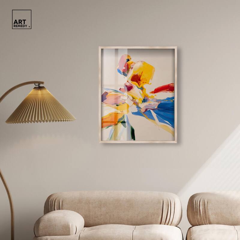 Flippant Bloom I Shadowbox by Art Remedy