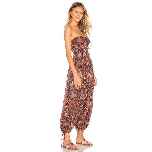 free people strapless jumpsuit