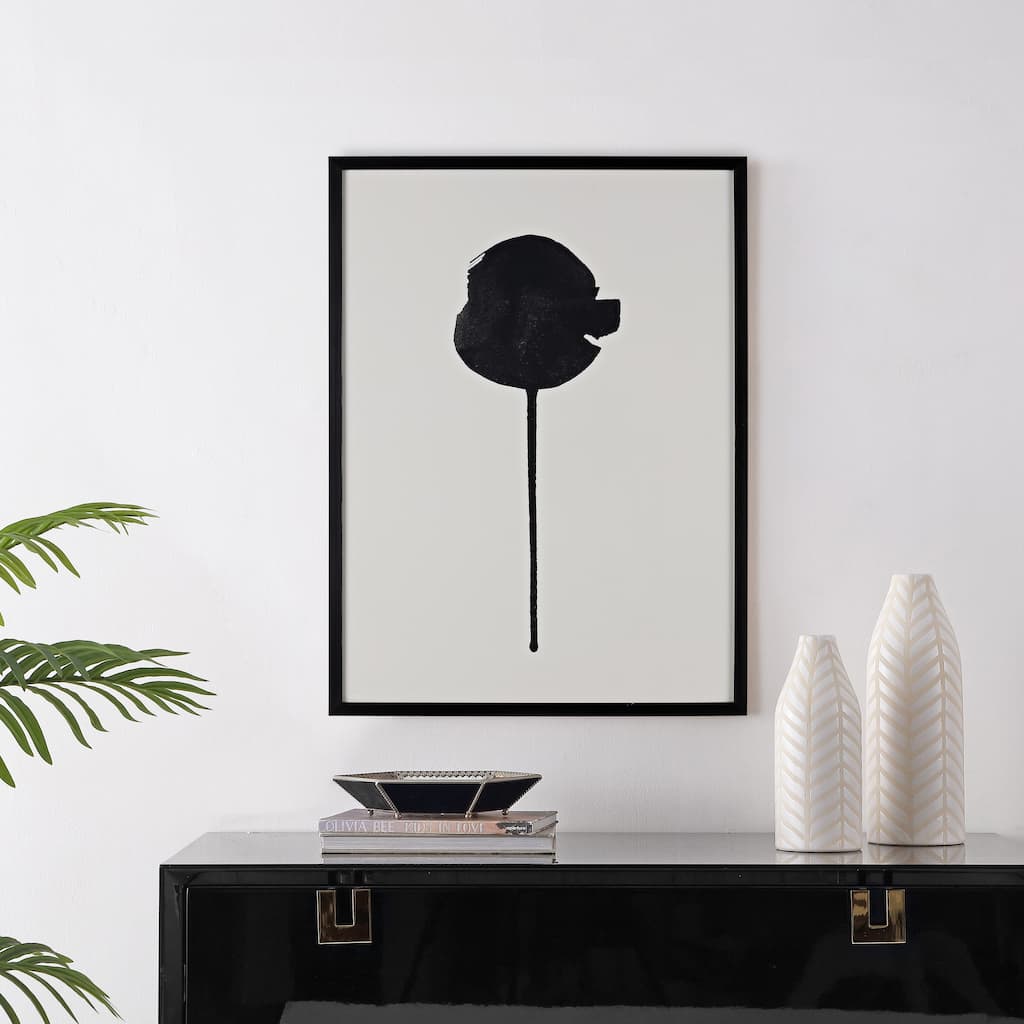 SAFAVIEH Ailidh Shadow Of A Dandelion 18 x 24-inch Framed Wall Art