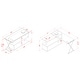 preview thumbnail 8 of 12, Furniture of America Marisa Contemporary 59-inch Metal Convertible Computer Desk