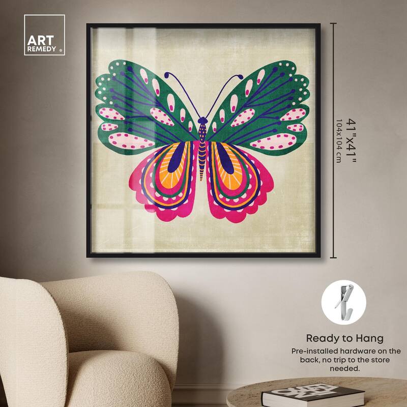 Butterfly Wings Shadowbox by Art Remedy