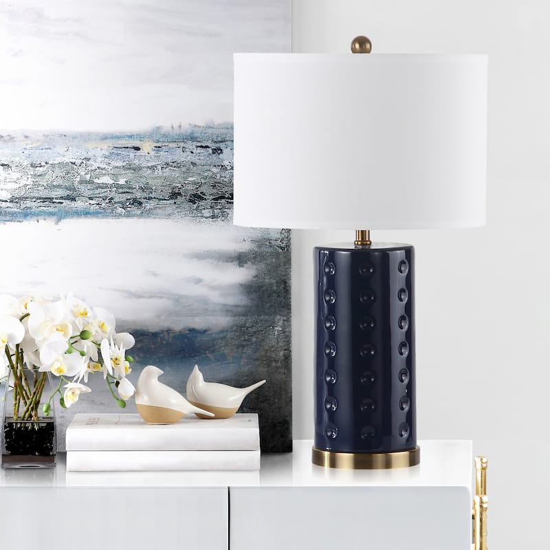 SAFAVIEH Lighting Tisha 26-inch Roxanne Table Lamp (Set of 2) - 15Wx15Dx26H