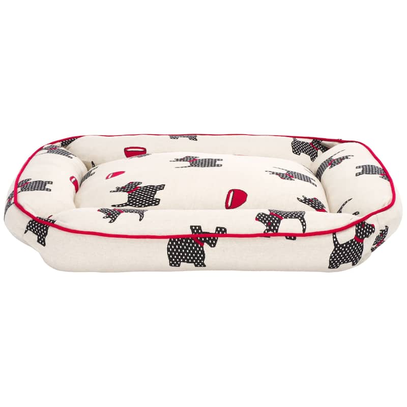 SAFAVIEH Pet Collection Grover Dog Bed