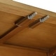preview thumbnail 48 of 51, Buffet Cabinet with Glass Doors, Arched Cabinet with Adjustable Shelves, Kitchen Storage Cabinet with Rebound Device