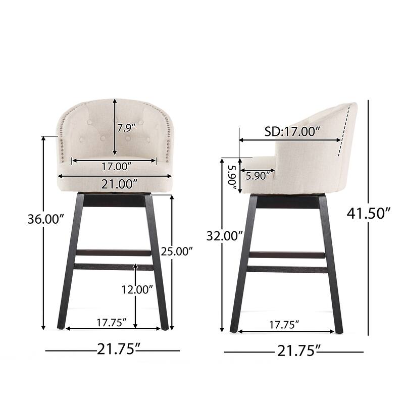 Swivel Barstool( Set Of 2 )