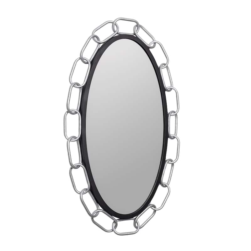 Chains of Love 24x40 Oval Wall Mirror - N/A