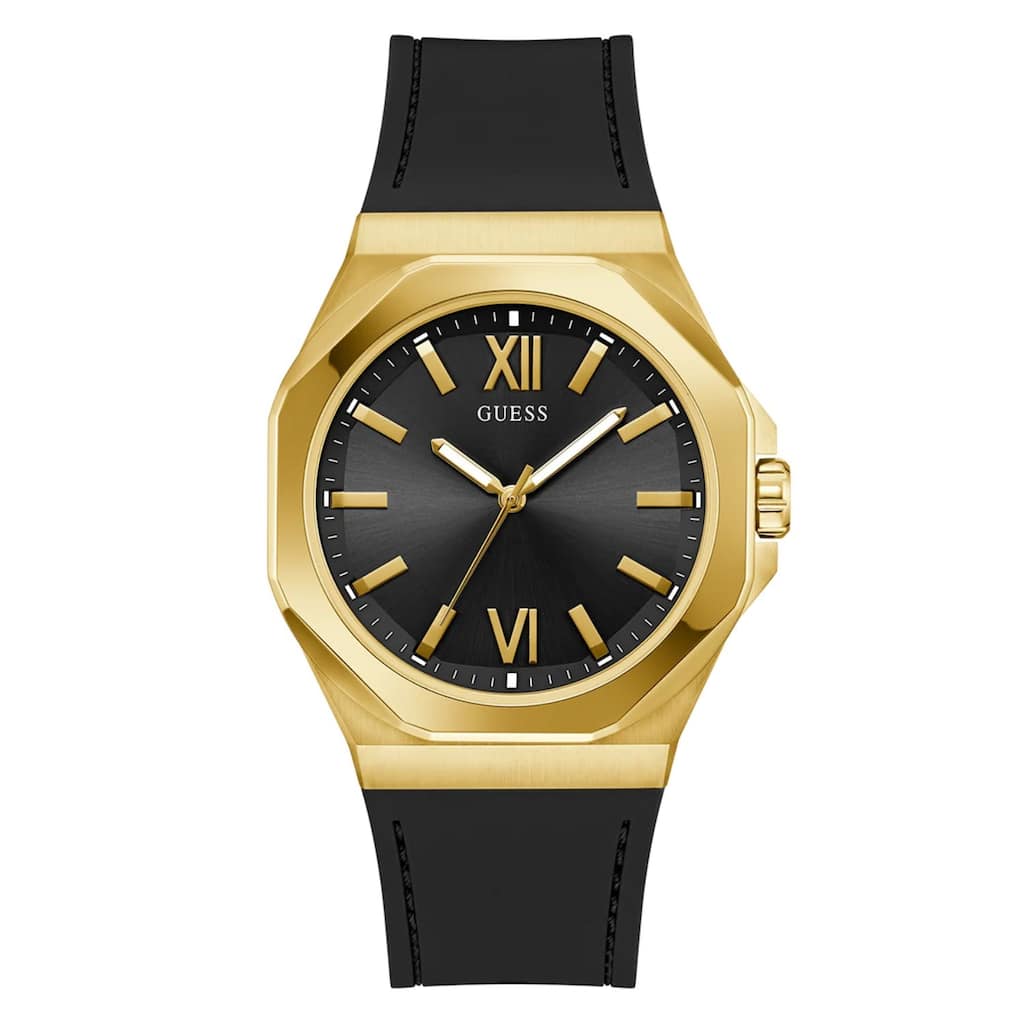 Guess Men's Emperor Black Dial Watch - GW0850G2 - 6 (36)