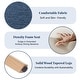 preview thumbnail 23 of 23, Modern Upholstered Solid Wood Dining Chair With Arms (Set of 2)
