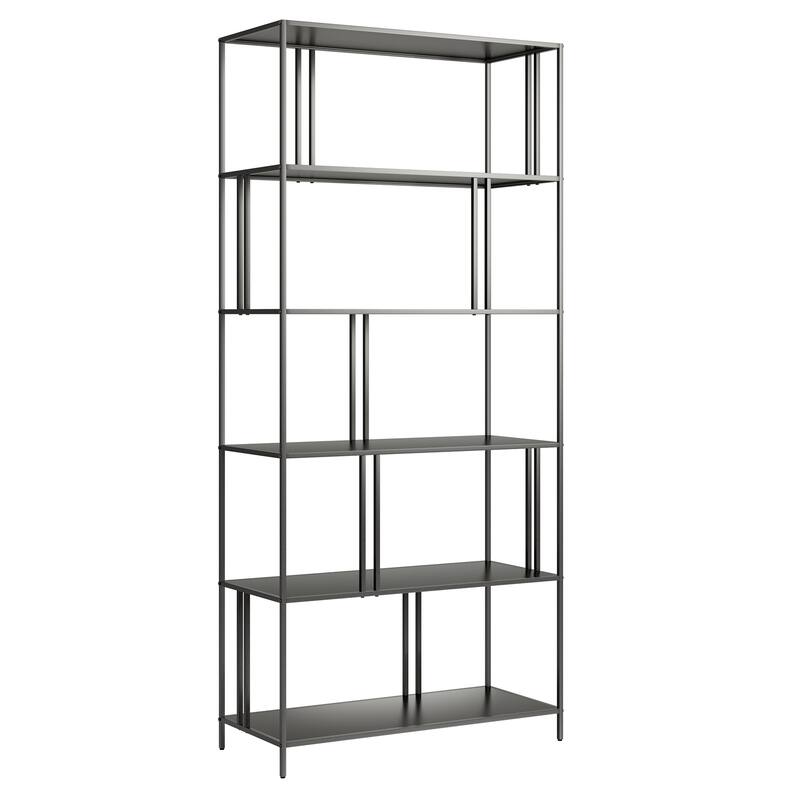 Cortland 34'' Wide Rectangular Bookcase