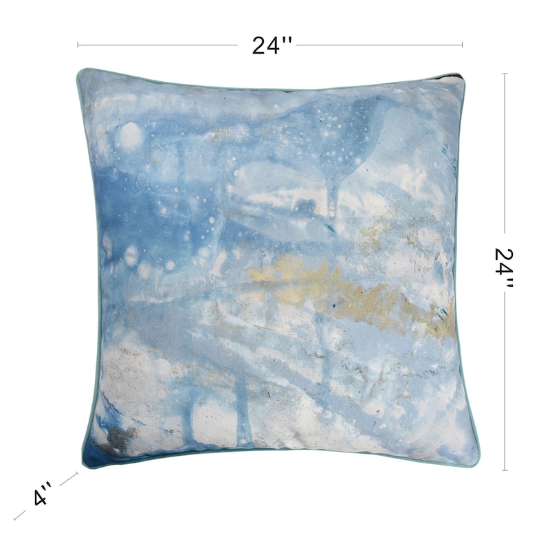 StyleCraft Austin Allen James - Ocean Blues - Printed On Natural Linen