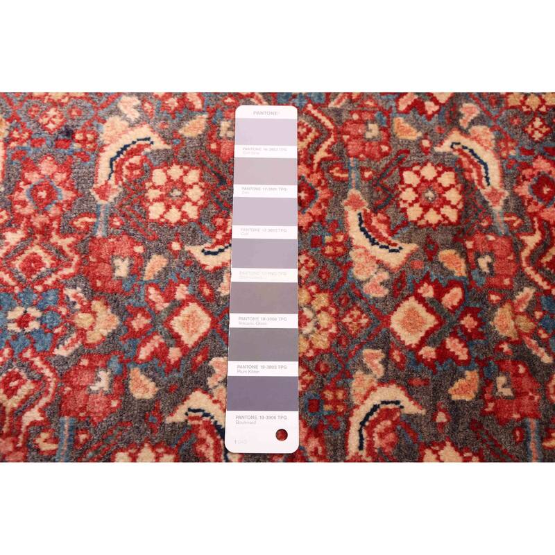 ECARPETGALLERY Hand-knotted Andelz Dark Grey Wool Rug - 4'3 x 7'0