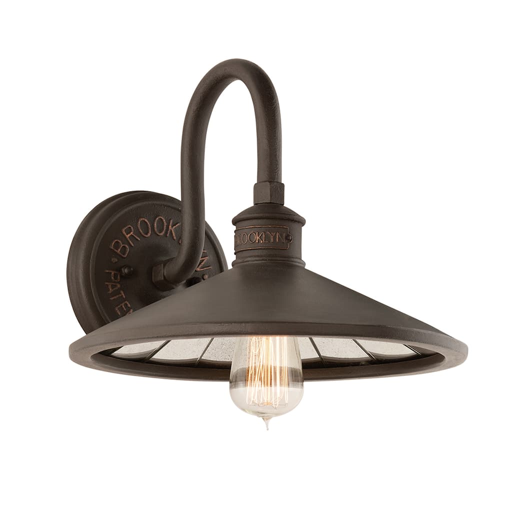Brooklyn 1-light Bronze Wall Sconce