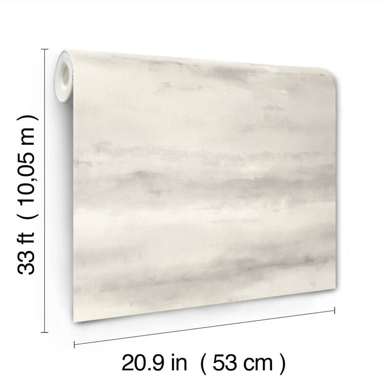 A-Street Prints Ayla Grey Abstract Stripe Wallpaper