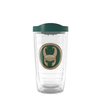 Tervis Marvel Loki Icon Made in USA Double Walled Insulated Tumbler Travel 16oz, Classic