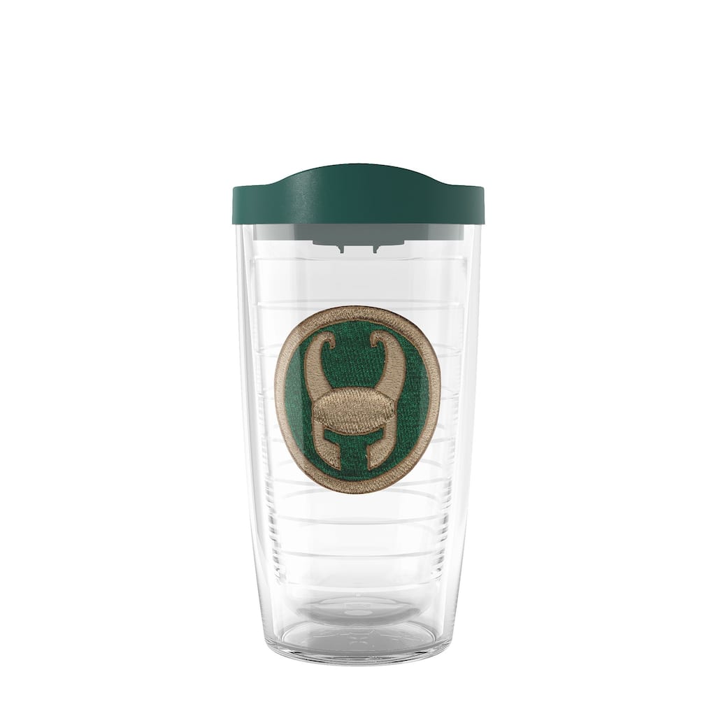 Tervis Marvel Loki Icon Made in USA Double Walled Insulated Tumbler Travel 16oz, Classic