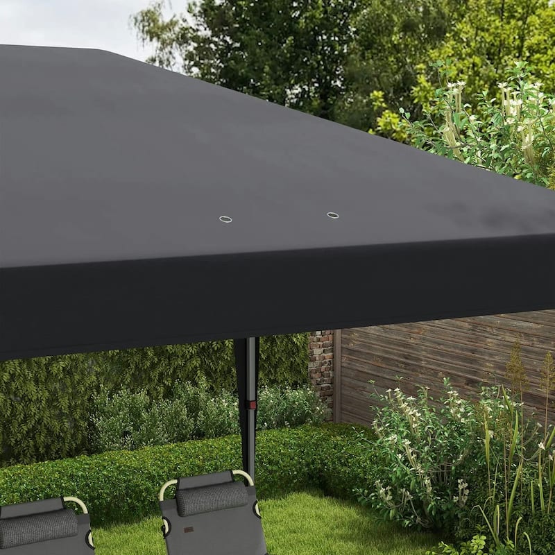 10' x 19.2' Outdoor Gazebo Pop Up Canopy Party Tent with Carrying Bag
