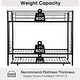 preview thumbnail 5 of 13, Twin over Twin Size Metal Bunk Bed Frame with Trundle