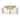 Golden Lighting 3164-FM HWG Aenon 3 Light 15" Wide Flush Mount Drum