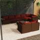Option Brown/Cinnamon red 13 x Back pillow