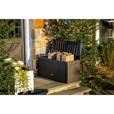 Urban Matuba Home and Garden Storage Box w/wheels, 82 gallon capacity - 82 gallon