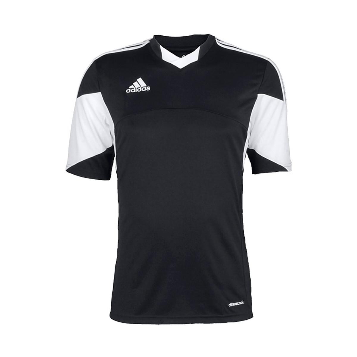 Adidas Boys Tiro 13 Jersey T-Shirt Black/White Size Youth Small - Black