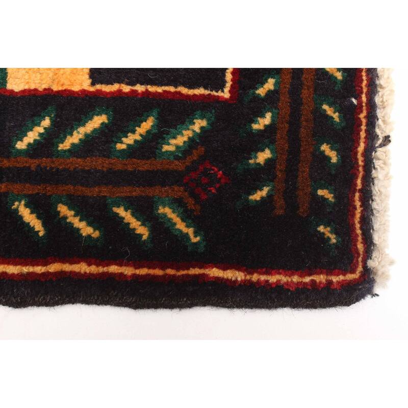 ECARPETGALLERY Hand-knotted Teimani Light Orange Wool Rug - 2'11 x 4'7