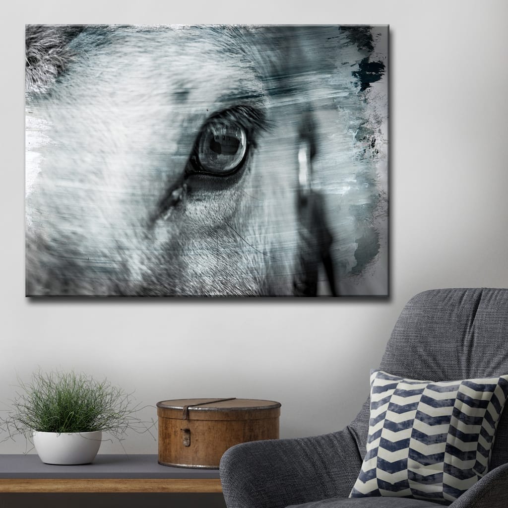 Ready2HangArt 'Equestrian Saddle Ink PSXII' Canvas Wall Art