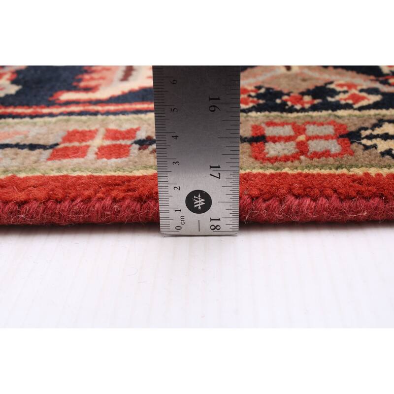 ECARPETGALLERY Hand-knotted Serapi Heritage Red Wool Rug - 8'10 x 11'10