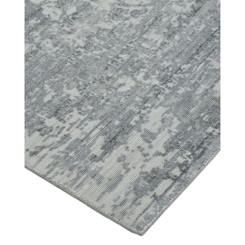 Overton Handmade Modern Contemporary Floral Area Rug - 5' 0" x 8' 0"