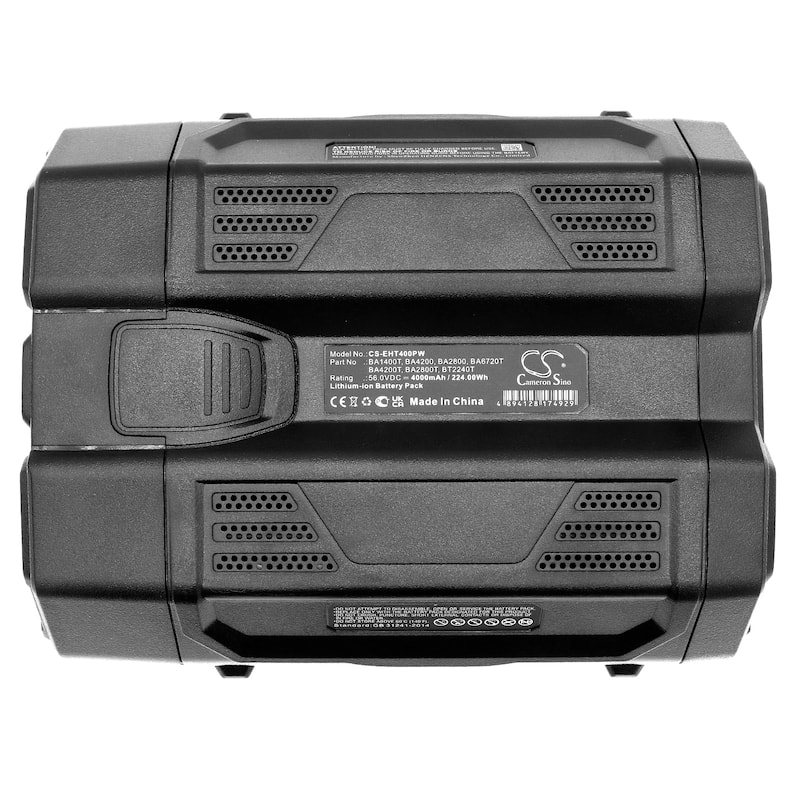 Battery for EGO SNT2102 ST1502LB BA1400T BA2800 BA4200 BA5600T BA6720T 4000mAh - Black