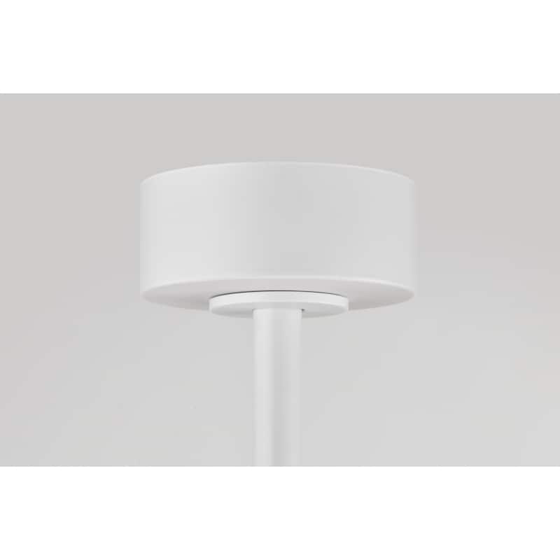 Tariq 52-inch Solid Wood and Metal Lighted Ceiling Fan with LED Lighting