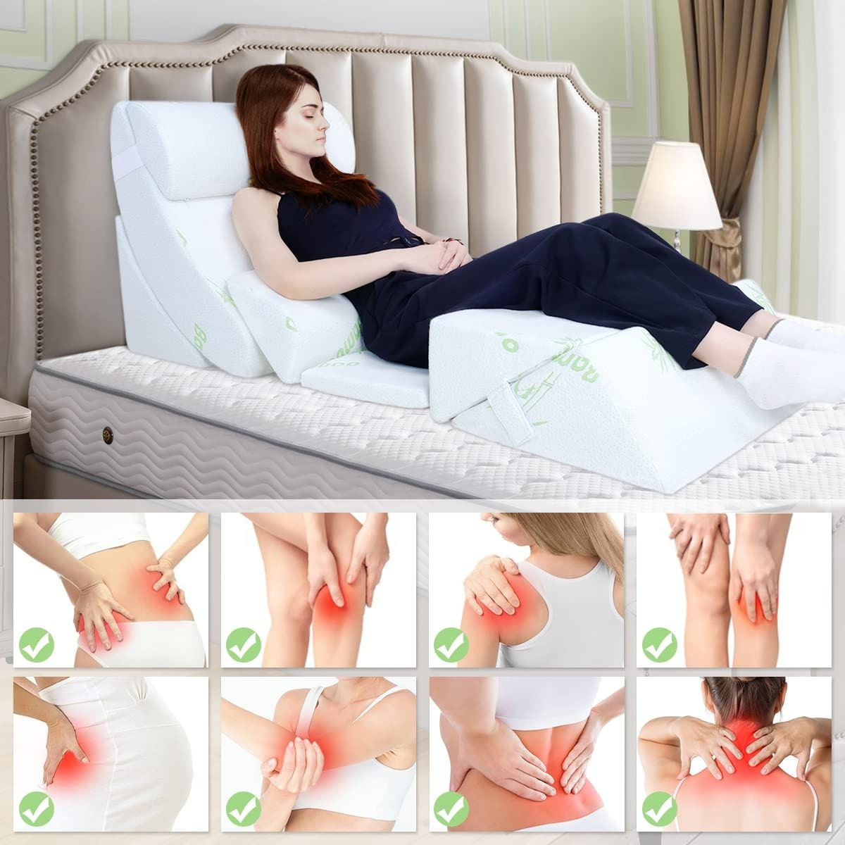 Bed bath and beyond leg wedge pillow cheap