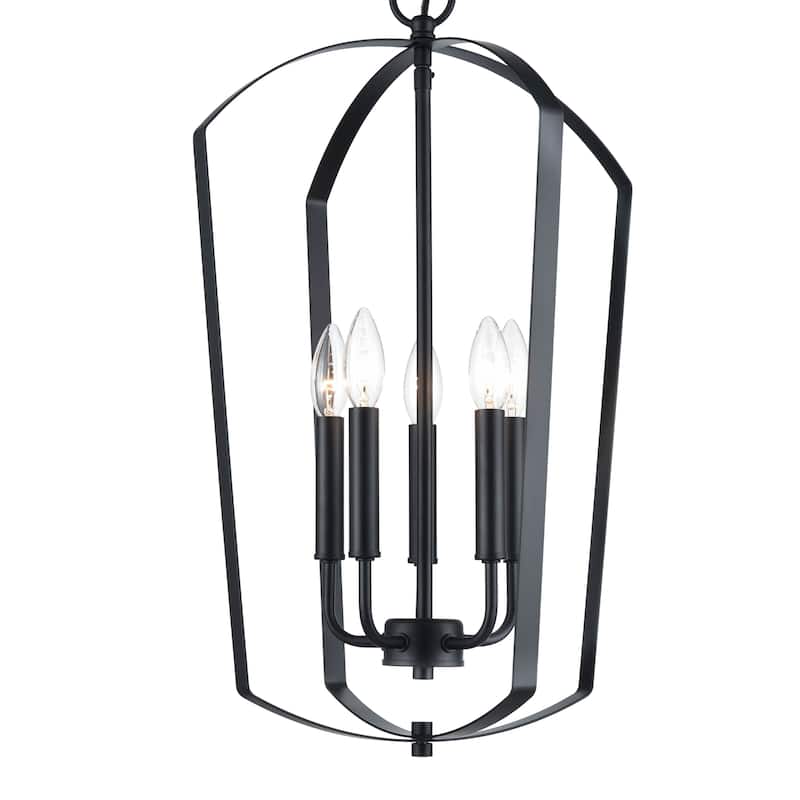 Millennium Lighting Ivey Lake 5 Light Chandelier in Multiple Finishes