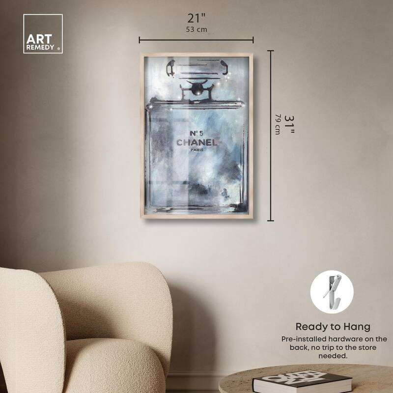 Doll Memories - Grey Perfume Shadowbox by Art Remedy