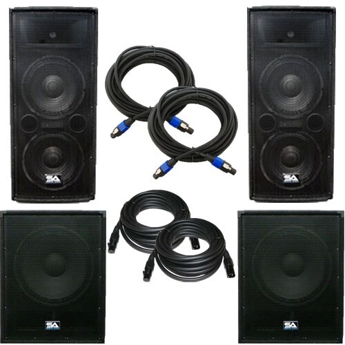 seismic audio pa speakers