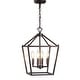 preview thumbnail 6 of 168, Marion Lantern Metal LED Pendant, by JONATHAN Y