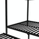 preview thumbnail 42 of 51, Metal Bunk Bed with Twin Size Trundle