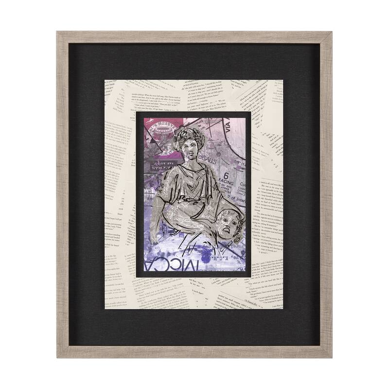 Graffiti Sculpture II Framed Art Print