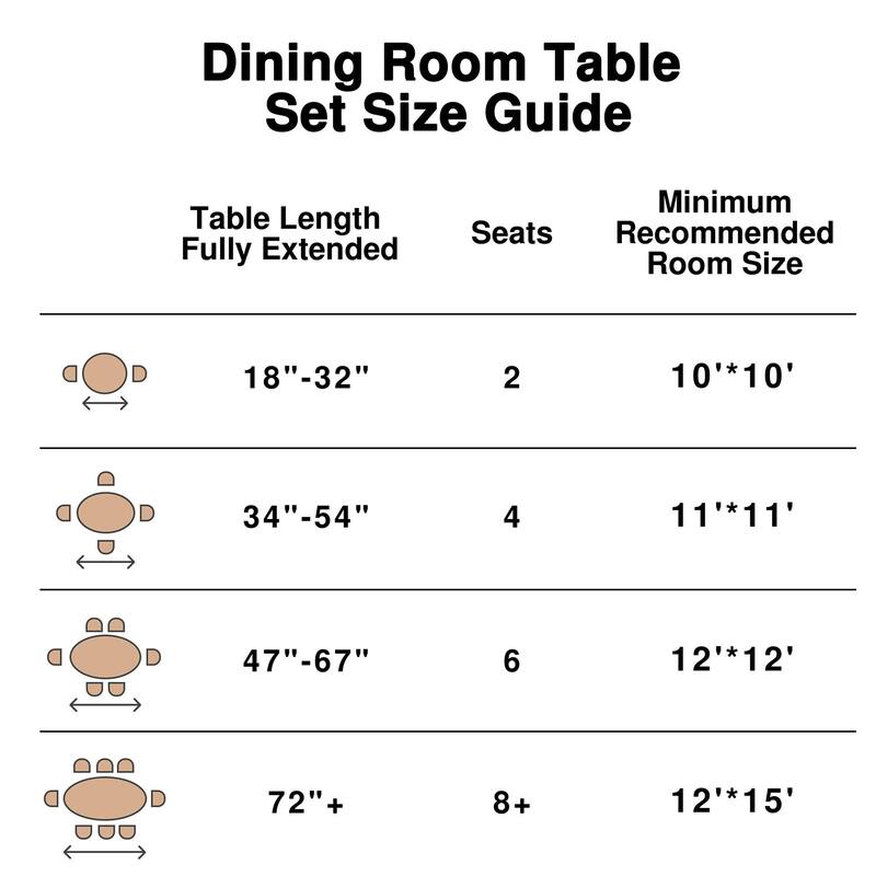 Modern Round Wooden Dining Table - 46" Diameter, Fluted Base, Natural Oak Finish for Dining Room