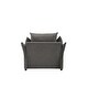 preview thumbnail 4 of 6, Modern Style Chenille Oversized Armchair Accent Chair Single Sofa Lounge Chair for Living Room, Bedroom