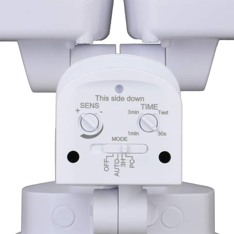 Integrated LED Motion Sensor Dusk to Dawn Outdoor Security Flood Light - 180 Range - 70 Ft