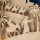 preview thumbnail 4 of 8, Glitzhome 17"L Lighted Wooden Nativity Advent Calendar for Adults & Kids Christmas Decoration - Nativity Advent Calendar