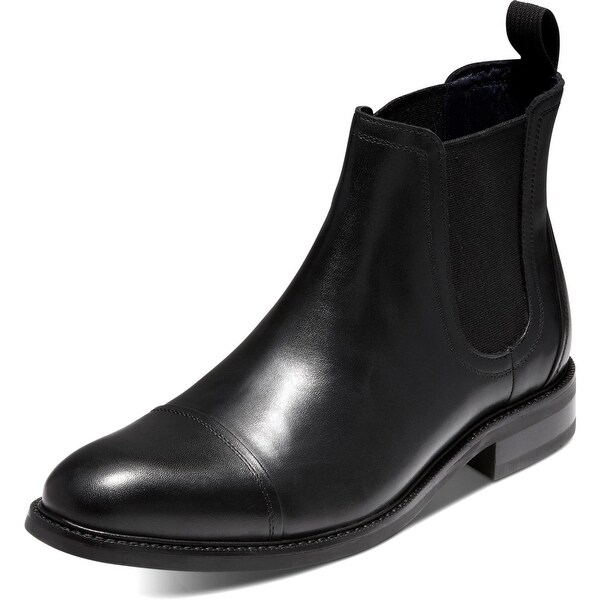 cole haan black waterproof boots