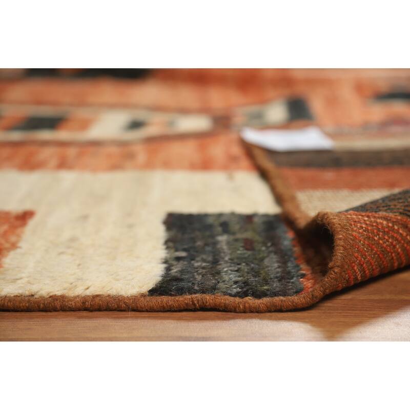 Moroccan Oriental Area Rug Handmade Bedroom Wool Carpet - 8'6" x 9'11"