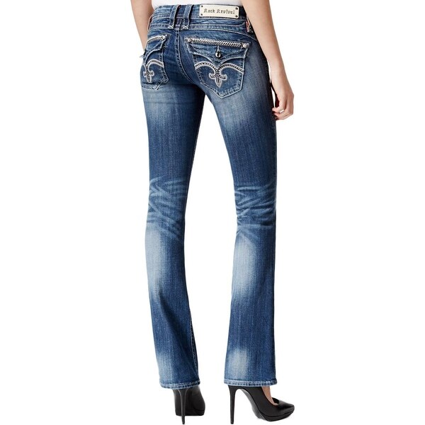 rock revival high rise jeans