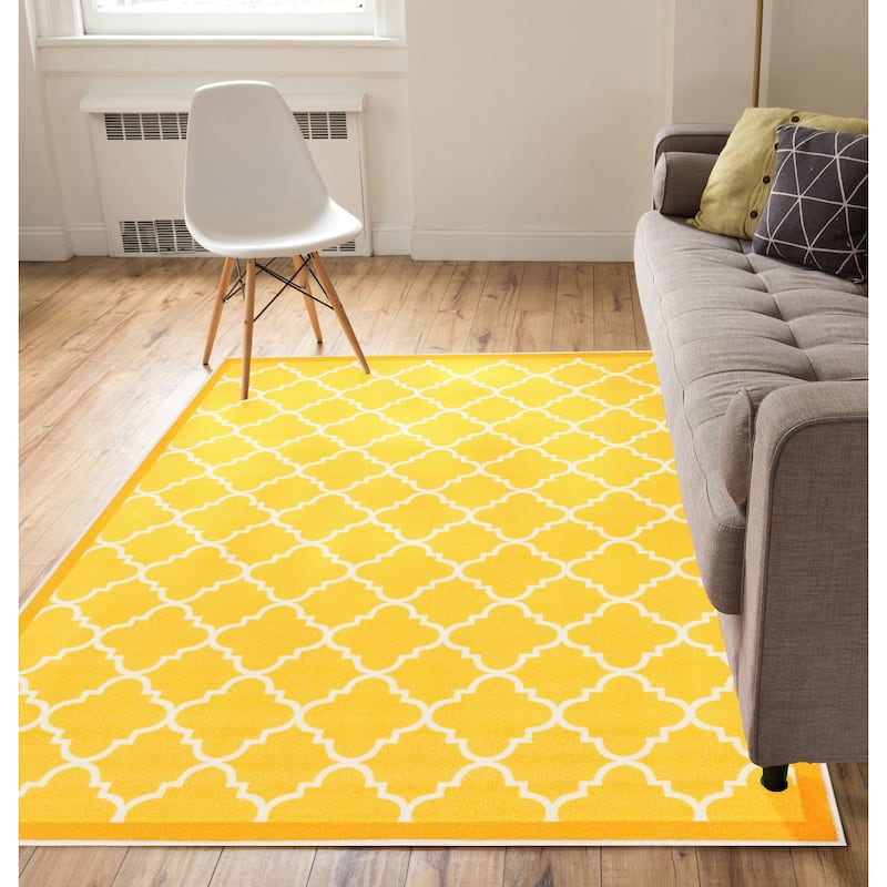 Well Woven Kings Court Brooklyn Trellis Lattice Modern Area Rug