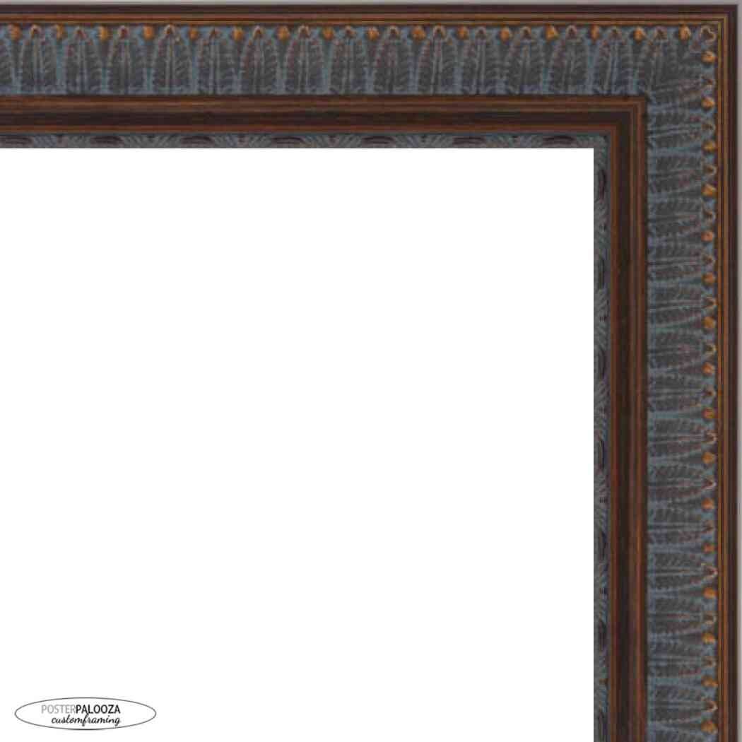 30x40 Ornate Bronze Wood Picture Frame Complete with Frame Grade