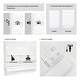 preview thumbnail 5 of 3, 72-inch Ivory Insulating Cordless Roman Shade