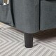 preview thumbnail 39 of 49, 77.36" L Shaped Sectional Sofa with Side Storage Pocket and Reversible Ottoman