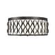 preview thumbnail 1 of 8, Z-Lite 1948F20 Harden 5 Light 21" Wide Flush Mount Drum Ceiling Matte Black